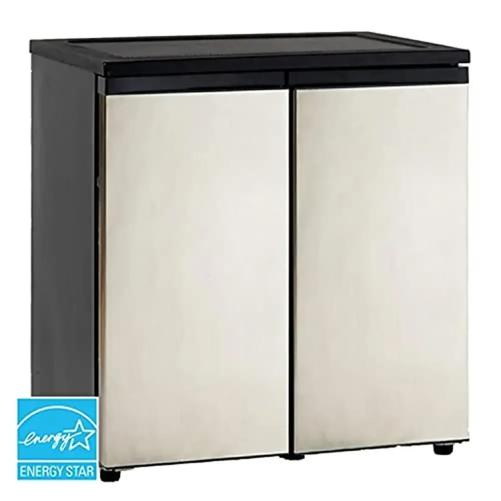 Stainless Steel Side by Side Refrigerator Freezer