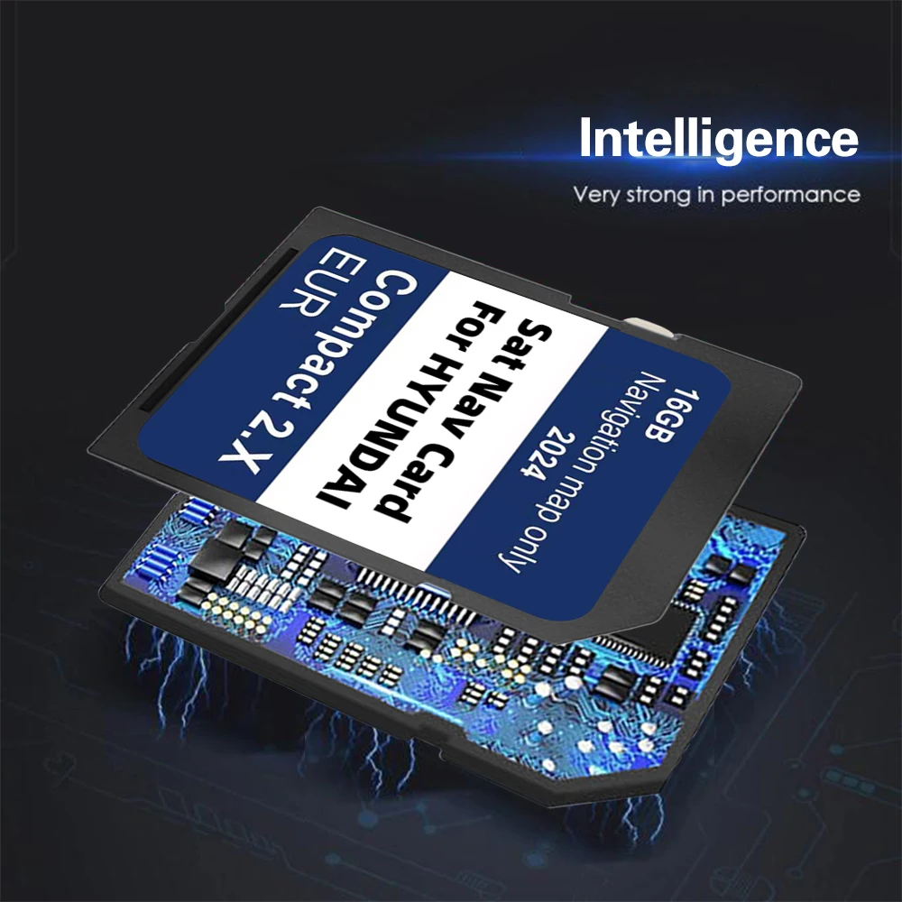 현대 H1, i20, 산타페, 그랜드 산타페, 투싼 Sat Nav SD 카드, 유럽 UK Maps 2024 버전, 데이터 업데이트 내비게이션 GEN2