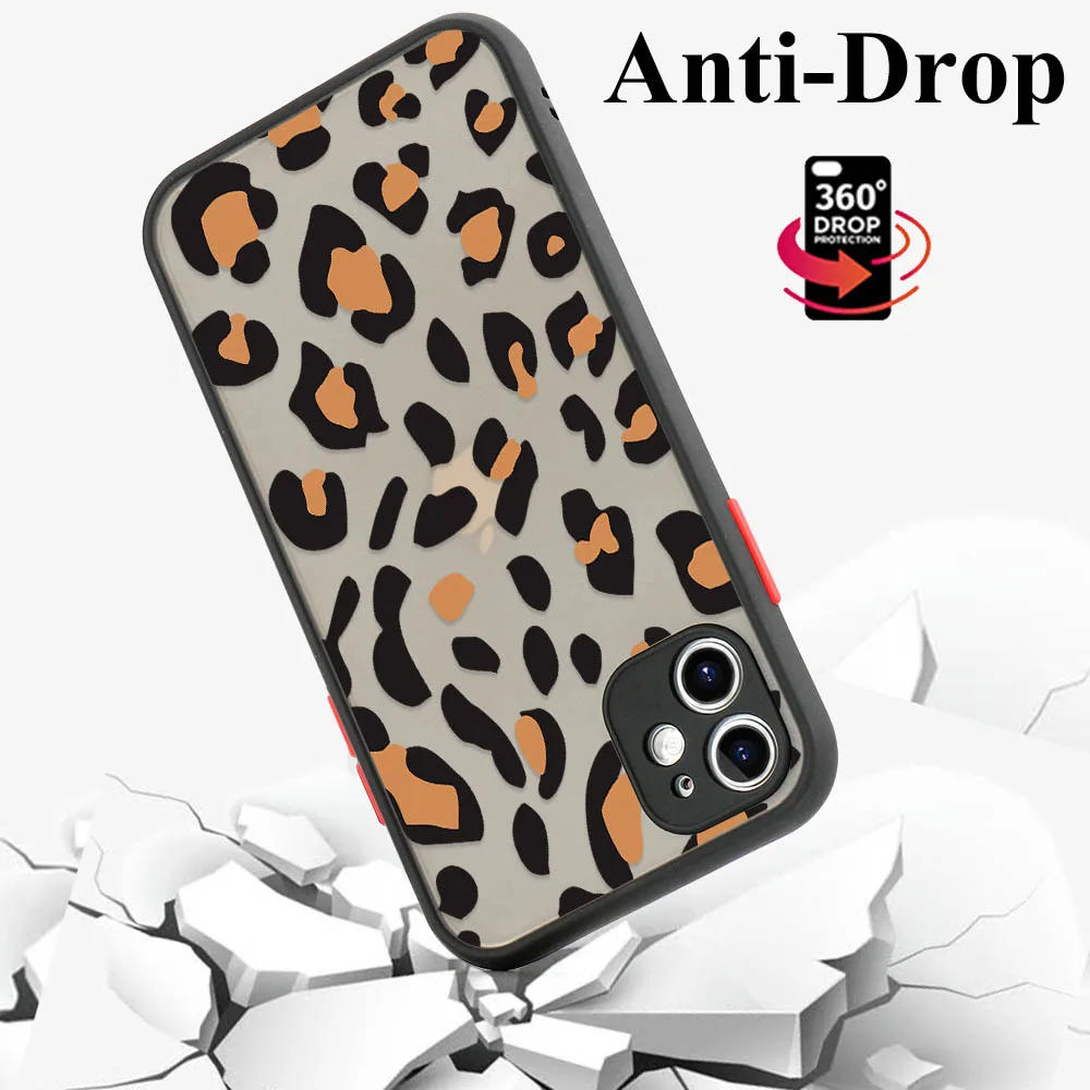 Redmi Note 10 Pro Case For Xiaomi Redmi Note 8 Pro Case Xiaomi Redmi 9 10 Note 9S 10S 9 Pro Mi 11 Lite Poco X3 Pro Leopard Cover