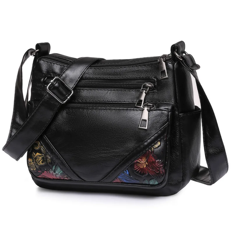 Crossbody Bag For Women Shoulder Bags Printing Messenger Bag Ladies Multiple Pockets Outdoor Travel Crossbody Bags Purse Zipper