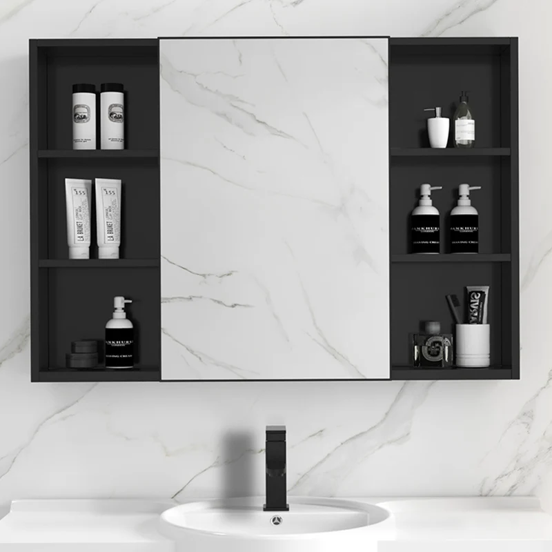 Organizer Ad Angolo Armadi Specchio D'Ingresso A Parete Bagno Armadi Da Bagno Rack Bianco Mobili Da Bagno Mobili Ausiliari