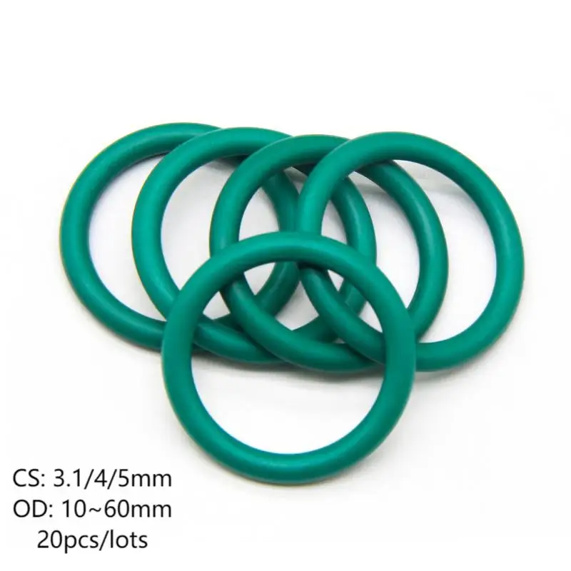 20Pcs FKM O Ring CS 3.1/4/5mm OD 1060mm Sealing Gasket Insulation Oil