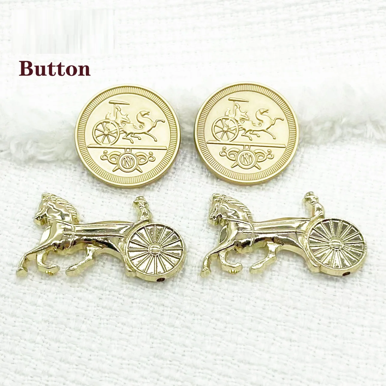 Botón Decorativo, Botones De Metal, Botones De Camisa, Ropa | Meses Sin