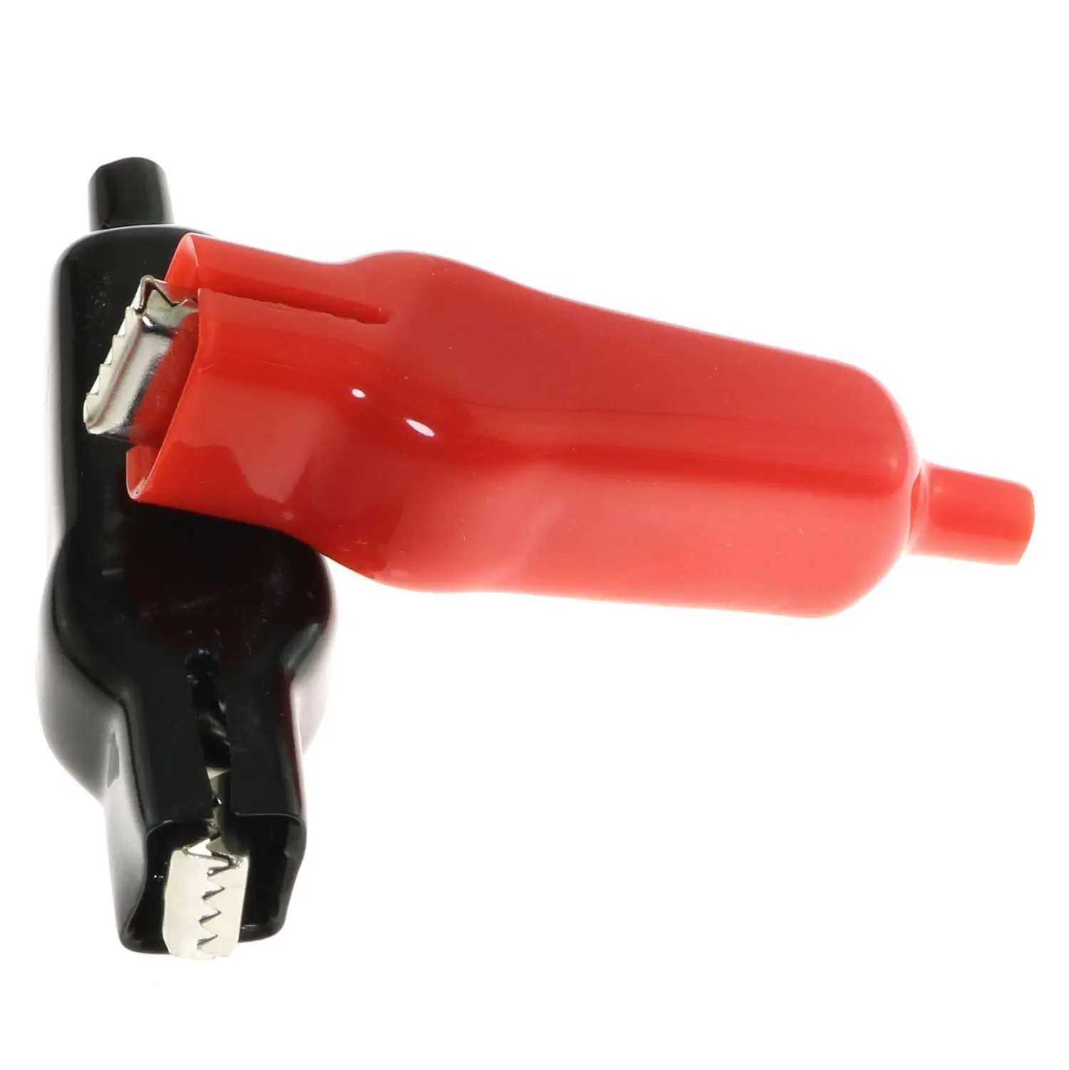 2pcs 20A insulated spring loaded crocodile clip heavy-duty crocodile clip truck batteries electrical testing alligator clips