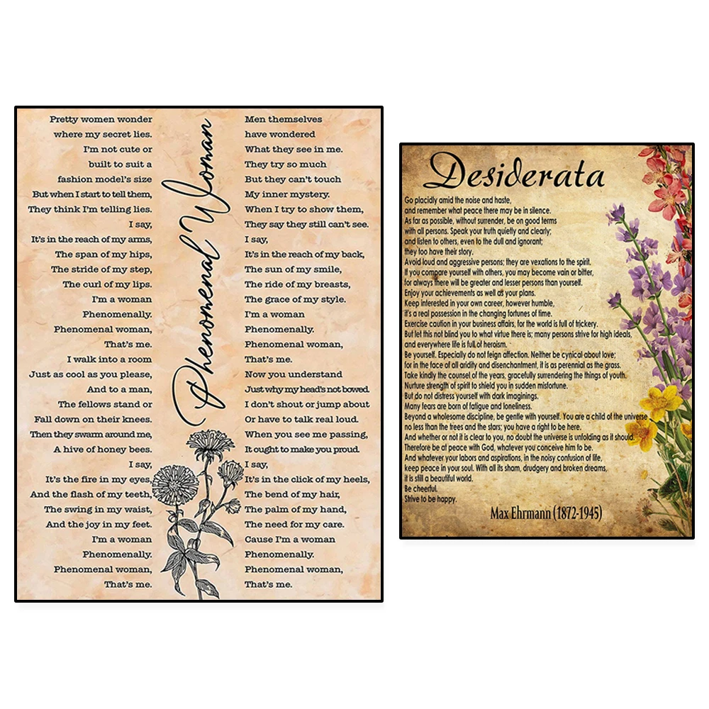 literary-posters-desiderata-painting-calligraphy-posters-prints-women-vintage-aliexpress