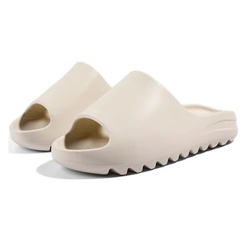 Summer Winter Slippers Women Men Sandals 2022 Casual Beach Shoes Soft Bottom Slides Thick Platform EVA Anti-Slip Home Slipper 1