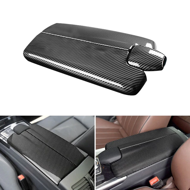 Auto konsole Armlehne Box Panel Abdeckung Verkleidung für Mercedes für Benz  Eclass W212 2015-2018 Auto Interieur Zubehör Auto Styling