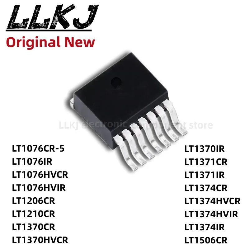 

1pcs LT1076CR-5/1206/1210/1370HVCR/1371IR/1374HVIR/1506CR TO263-7 MOS FET TO-263-7