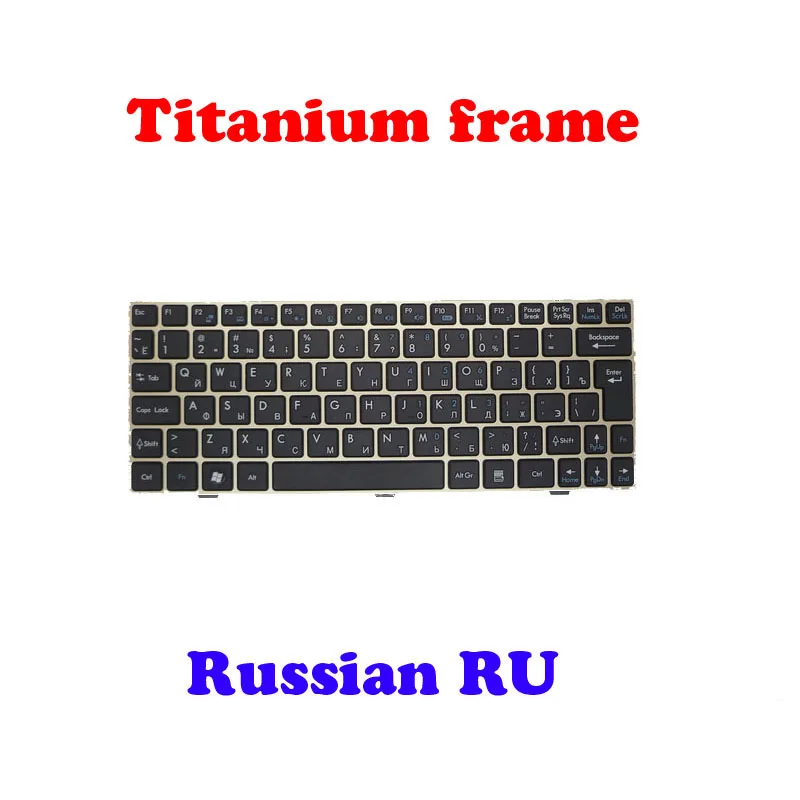 

RU CH TW KR HU Keyboard For MSI V103622CK1 HG S1N-1EHU2C1-SA0 RU Russian S1N-1ERU2C1-SA0 V103622CS1 KR Korean S1N-1UKR2B1-SA0