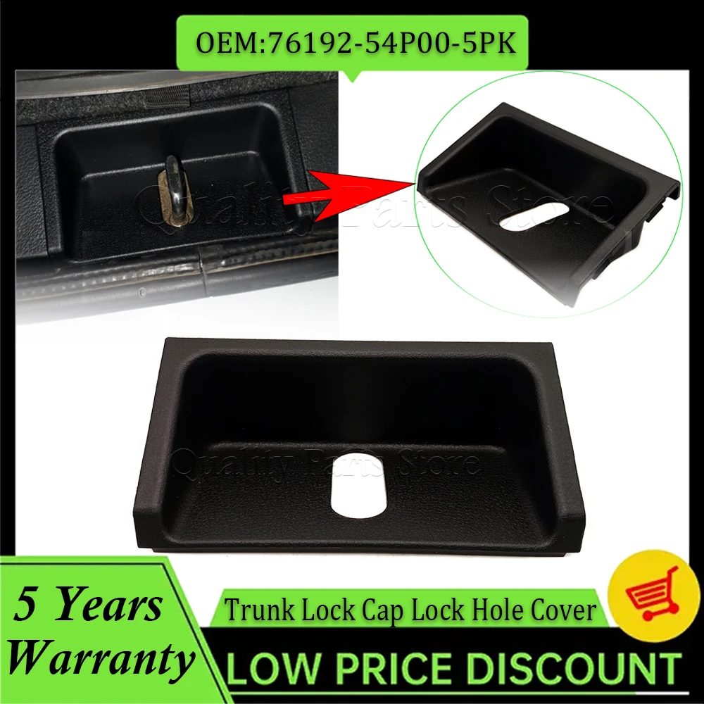 Tail End TripTrunk Lock Cap Cover 76192-54P00-5PK - Replacement For Suzuki New Vitara 2015-2019 - View #2