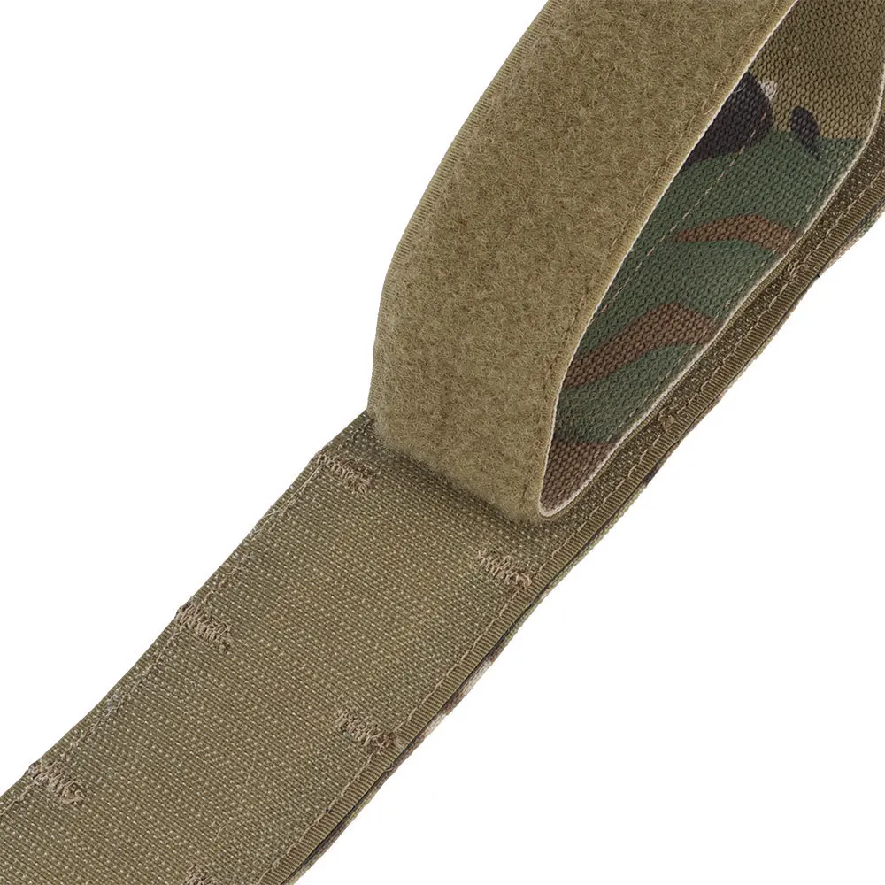 Tactcal Bison Belt Battle 2 Layers Waistbelt Quick Detach Metal Bulckle Ferro Style MOLLE Hunting Combat Waistband Airsoft Gear