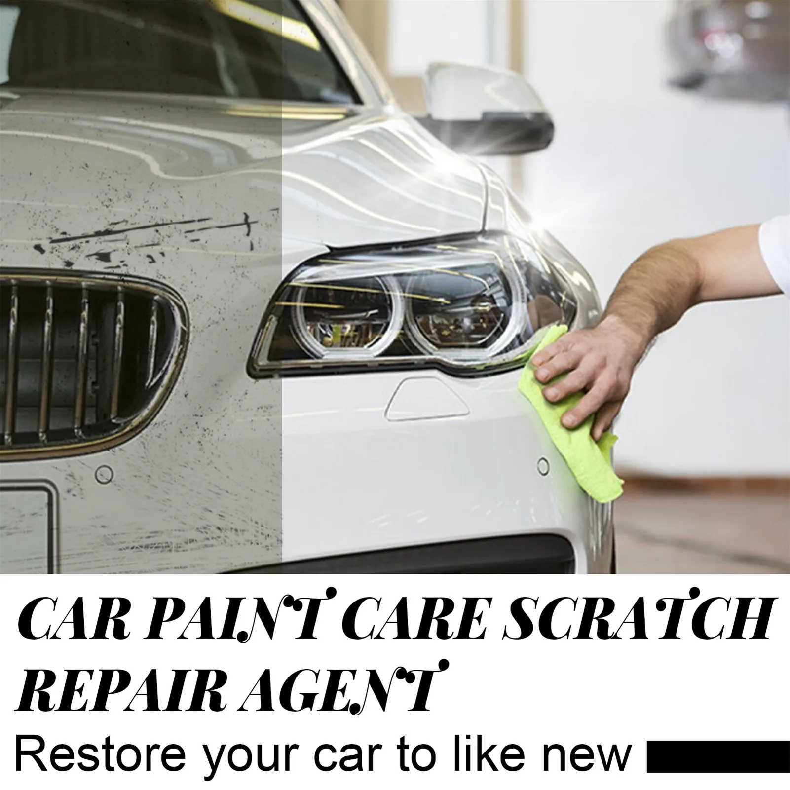 carnauba car wax Car Paint Scratch Removal Professional Repair Liquid Waxing Universal Auto Car Paint Polish & Paint Restorer With Sponge car buffing