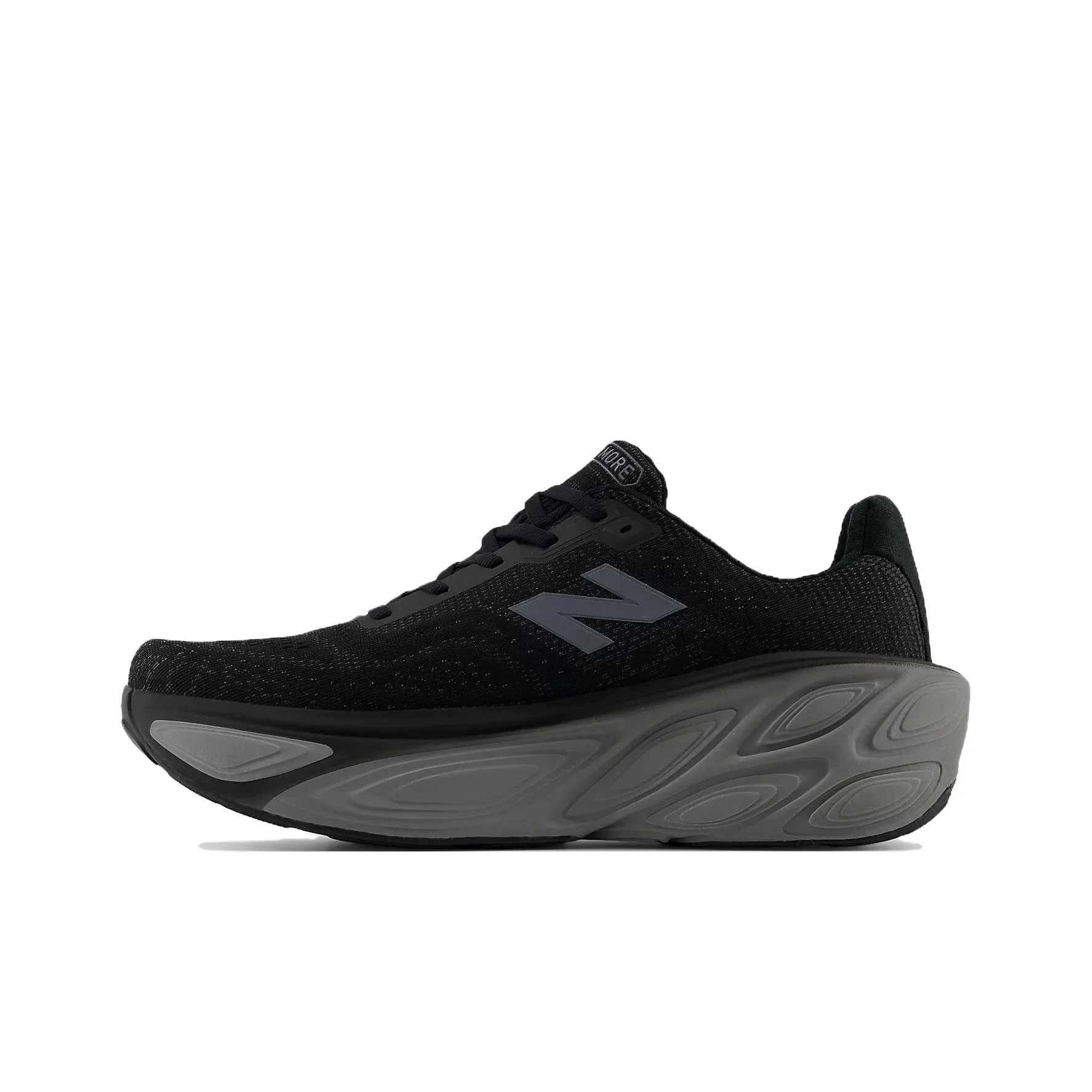 New Balance More v5 Chaussures de course basses noires pour hommes, confortables, minimalistes, respirantes, offrant un soutien pour les courses quotidiennes MMORLK5 1