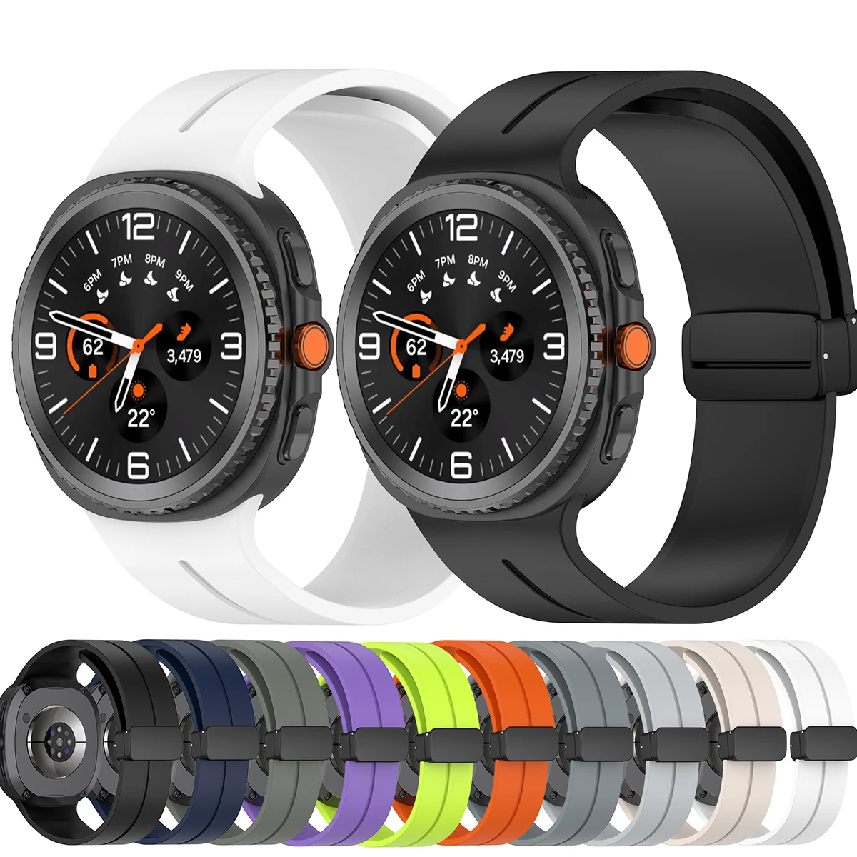 Magnetic Silicone Bracelet Wristband Replacement