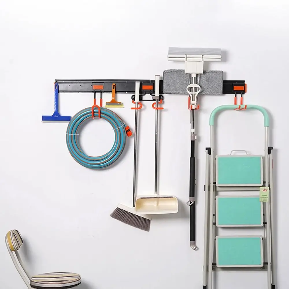 10Pcs Plastic Hanging Board Hole Hook Garage Organizer Wall-Mounted Garage Workshop Storage Rack Box Parts Hardware Fastener