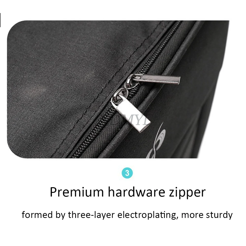 Sac de Transport pour DJI Mavic 4 Pro - Nylon Imperméable, Gris Clair