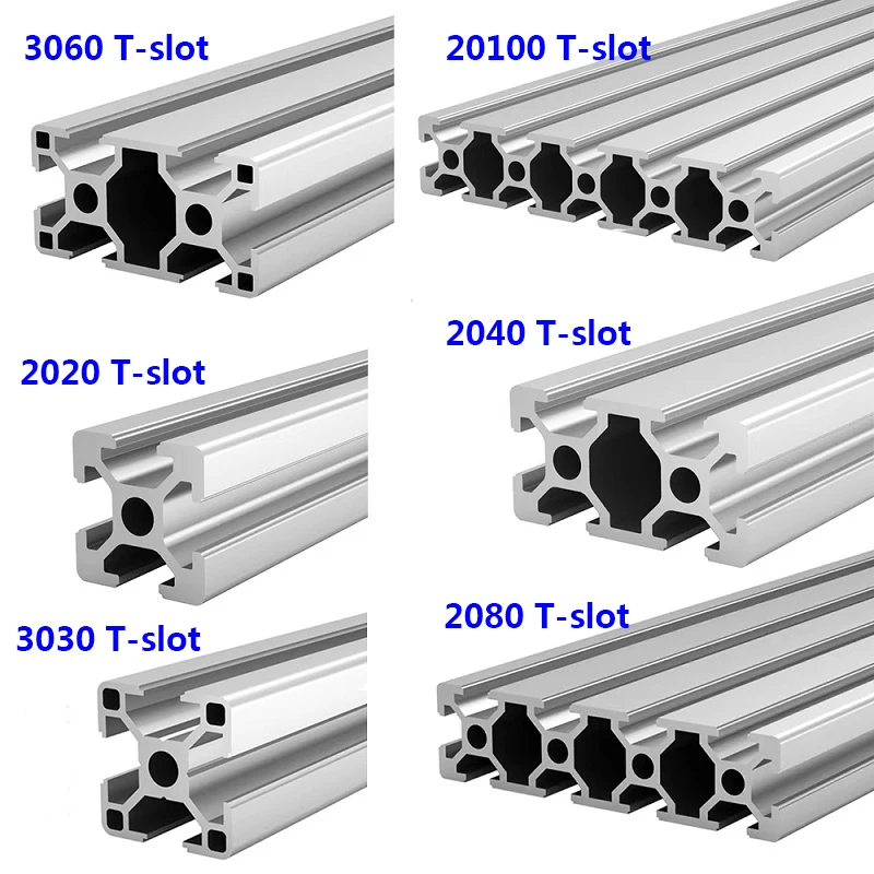 Accessoires Machine Gravure Laser Rails Linéaires Aluminium 2020 V Euroharry - Lot De 4 - 300mm Pour Imprimante 3D CNC Rails Aluminium
