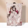 Blankets for Decorative Sofa Blanket King Size Heaven Officials Blessing Cobija Cute Throw Blanket Fluffy Plaid Home Interior 4