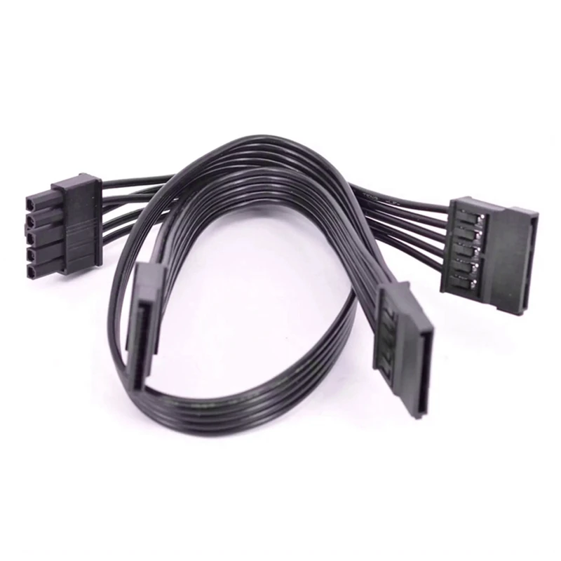 

4X 5Pin To 3 SATA Hard Drive HDD Power Cable Only For Cooler Master V550 V650 V750 V850 V1000 V1000 Modular Power Supply