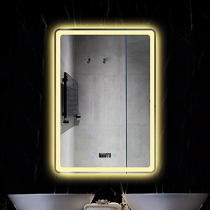 NordicSmartMirrorShowerMakeupLightsFoglessBathroomMirror
