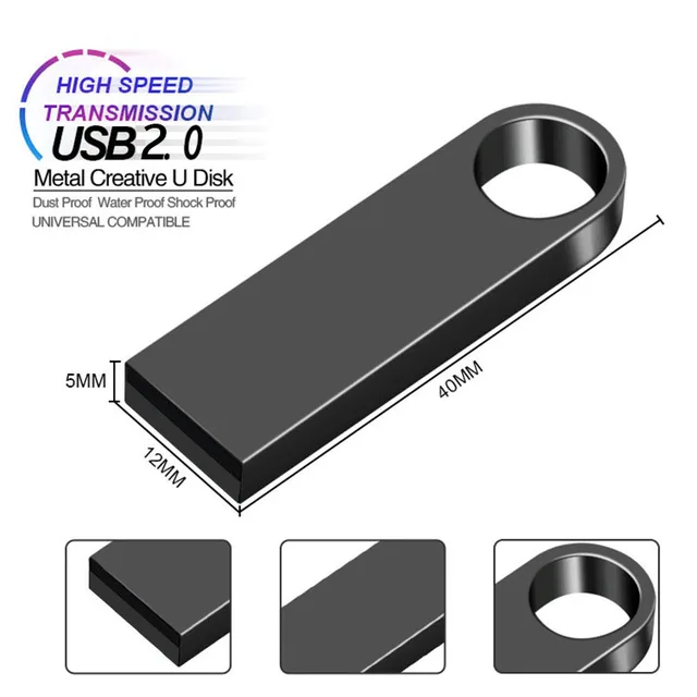 USB Flash Drive 128Gb Pendrive 128Gb Memory Stick 32Gb 4Gb Metal 64 Gb Pen Drive 8Gb Usb Stick 16 Gb 3