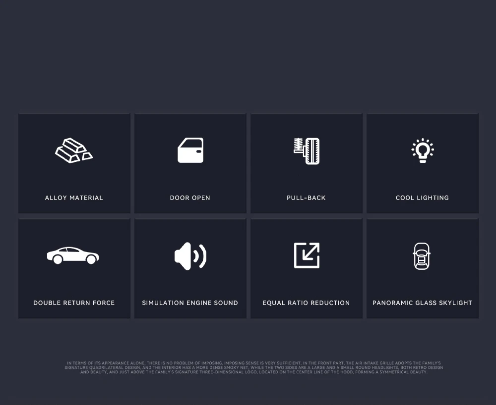 1:18 Audi A6 Limousine Alloy Die Cast Toy Car Model Sound And Light Pull Back Toy Collectibles