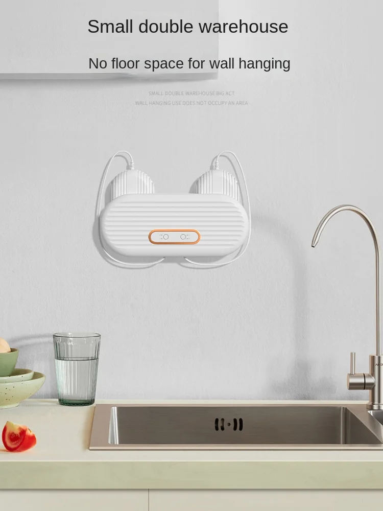 Food Washing Machine Household Meat, Fruits and Vegetables Wall Mount Desktop Convenient Cleaner Kitchen Cleaning Machine 4
