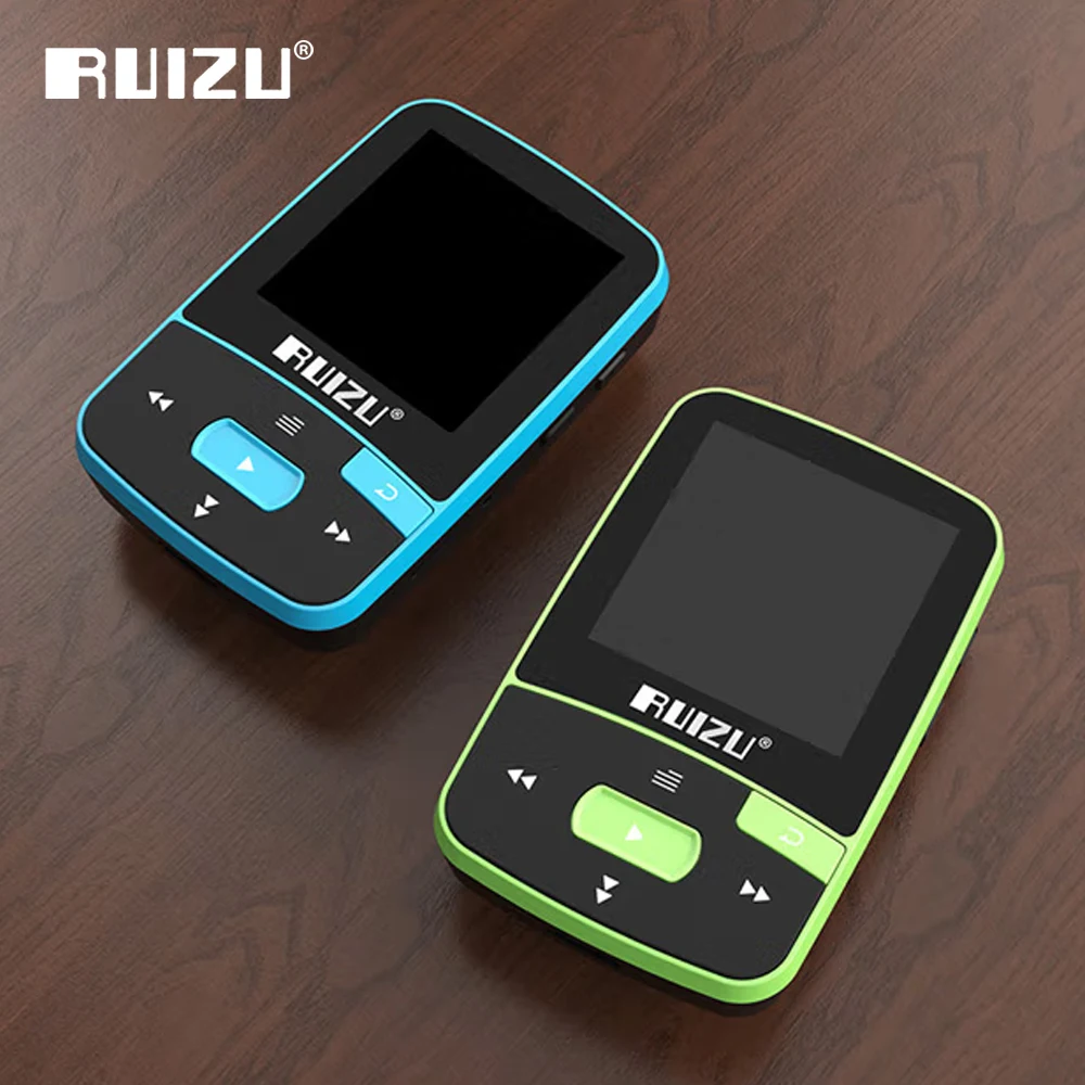RUIZU X50 8GB 1.5 "MP3 MP4 çalar HiFi kayıpsız ses Bluetooth müzik