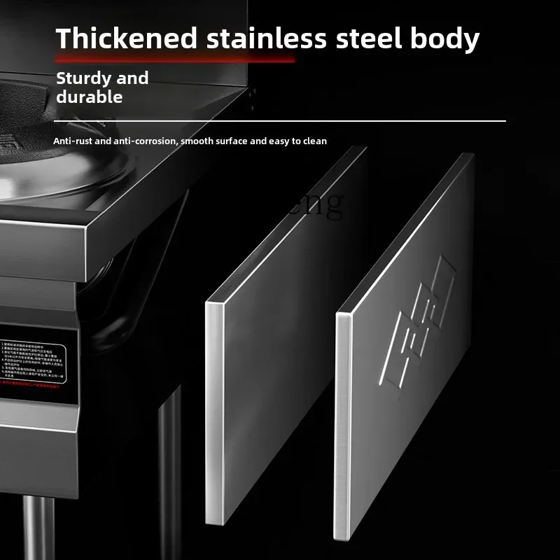 Zz stove commercial large firepower hotel special single and double eye kitchen energy saving stir fry 3