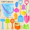 Children's Beach Toy Set Baby Playing In Water And Sand Large Sand Shovel Beach Bucket Sand Digging Tool Sand Toy Random Color 3