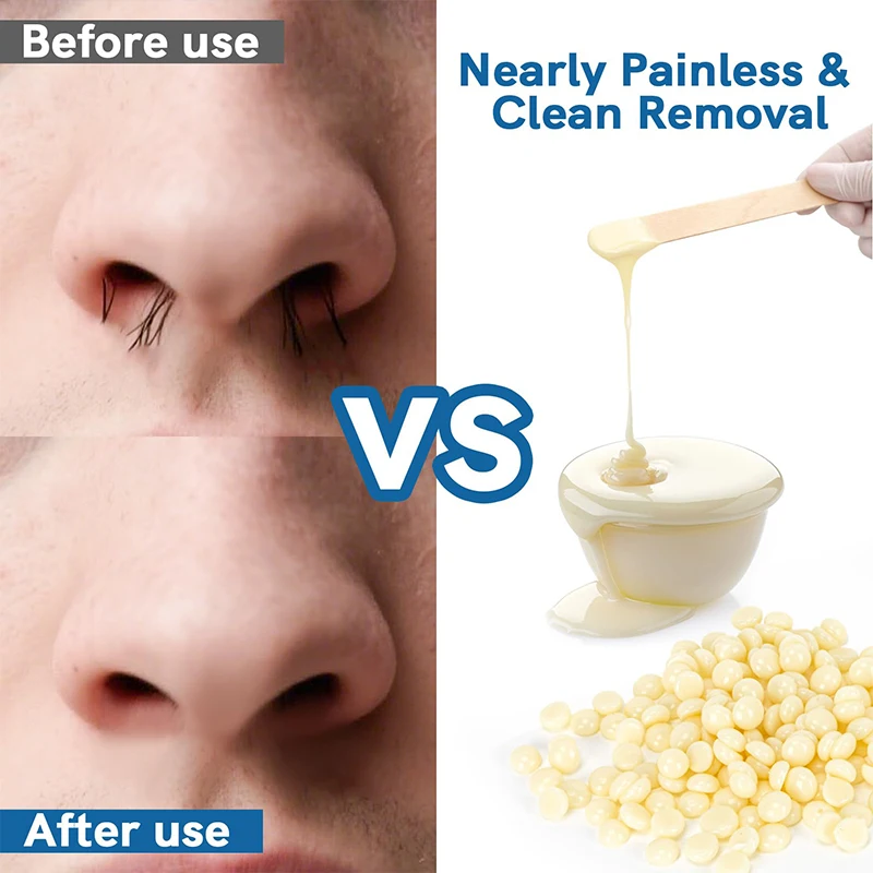50/200/500g Portable Nose Wax Kit For Men And Women Painless Nose Hair Removal Tool Wax Accessories / 1PACK Nose Wax Sticks