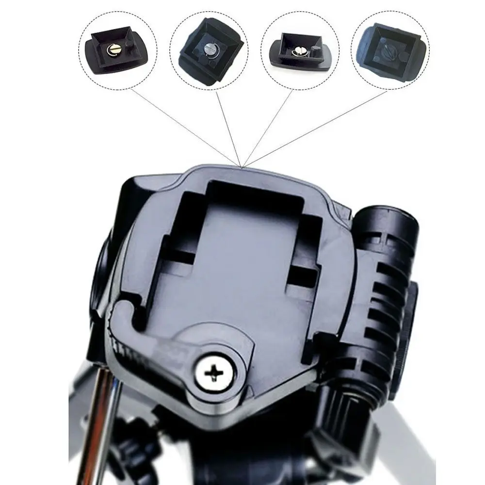 Universal Tripod Monopods Quick Release Plate 2Pcs for SONY VCT-D580RM/D680RM/R640 for Velbon CX-888 444 460 470 570 690