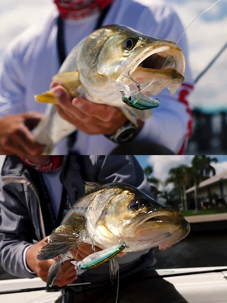 Japan YO-ZURI Minnow 3D Prism Refraction R1409 Bass Cocked Mouth Shallow Water Lure Hard Bait Lure fishing lure