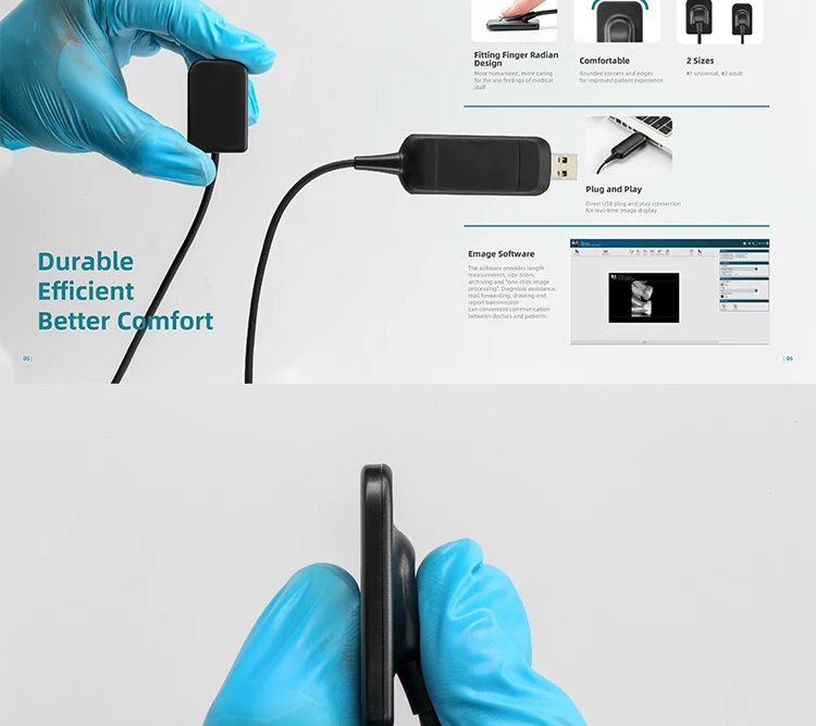 High Quality Cheap Medical Digital Xray Sensor X Ray Intraoral Clinic X-ray Sensor With Long Service Life