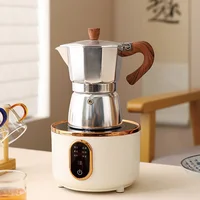 220V Smart Electric Ceramic Stove Office Health Tea Stove Multifunctional Glass Tea Maker Mini Coffee Stove Auto Keep Warm 800W 1