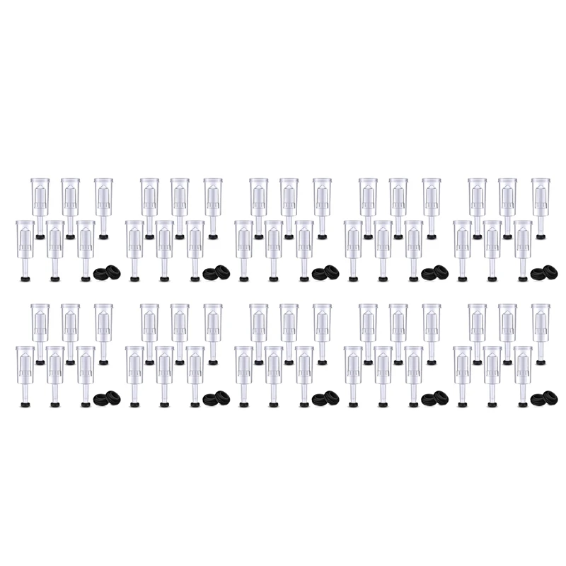 

Airlock Set For Fermentation, 200 Pieces Silicone Grommets And 60 Pieces Plastic Airlock