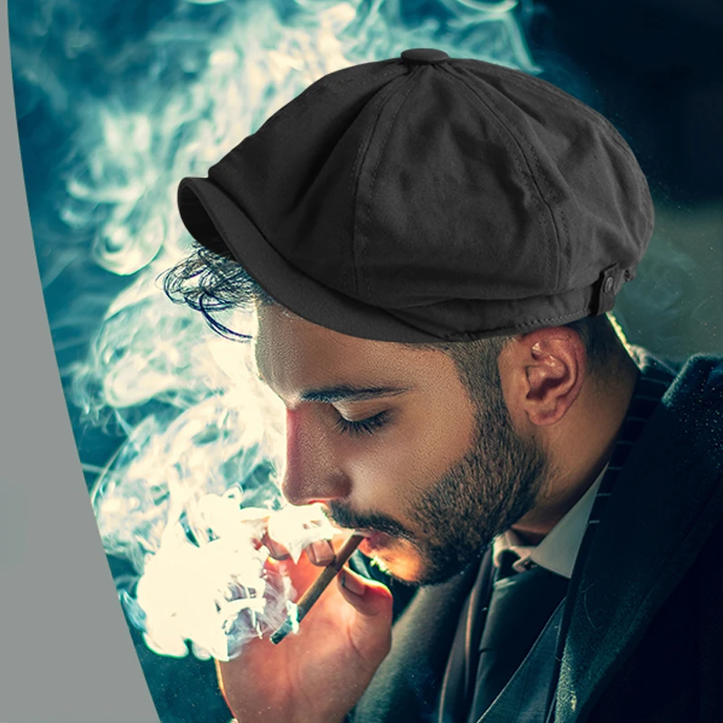 XXXXL62cm Big Size New Newsboy Caps for Men Spring Summer Fashion