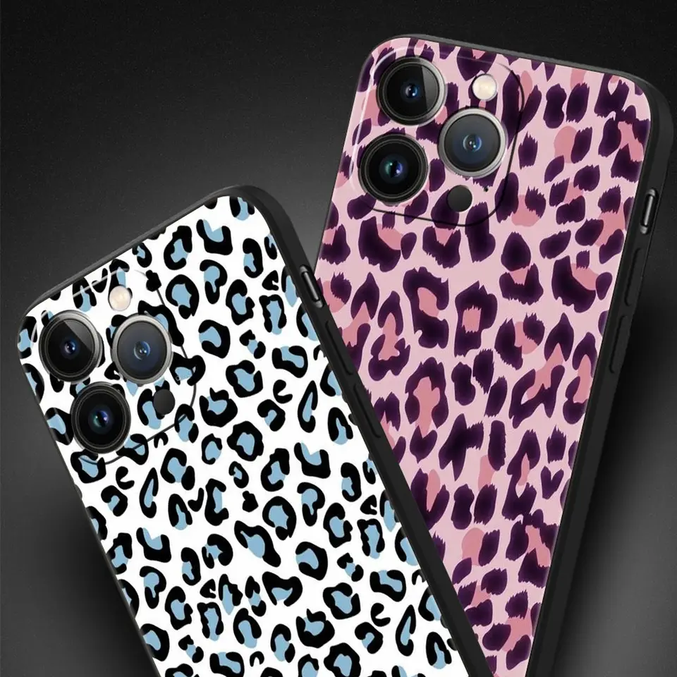 Mephoro Custodia Leopardata Per IPhone 11 – TPU Antiurto, Design Moda, Per Donne E Ragazze, 6,1 Pollici, Colore Marrone