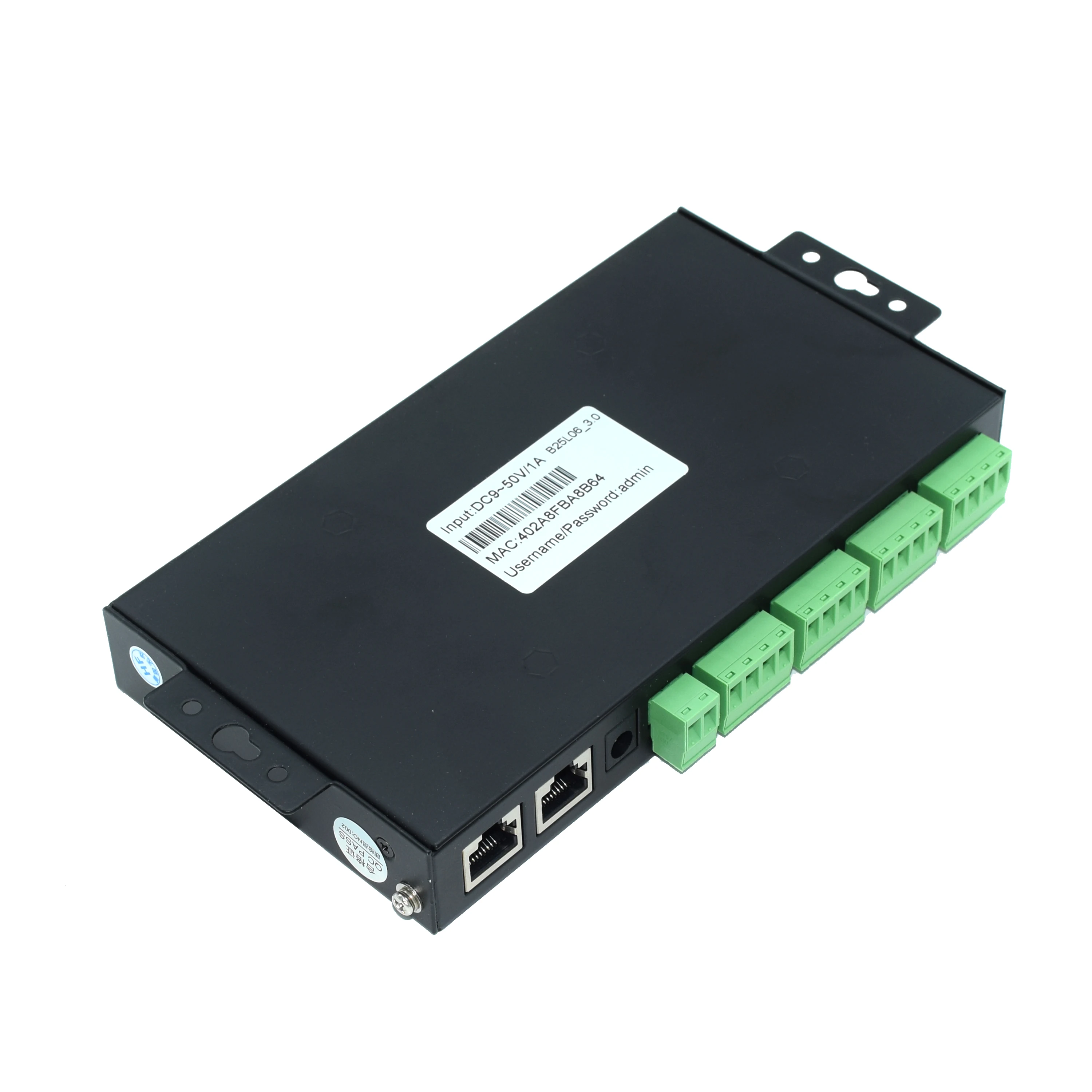 4 시리얼 포트 RS232 RS422 RS485 이더넷 서버 컨버터 IoT 장치 HF5142B 모드버스 지원