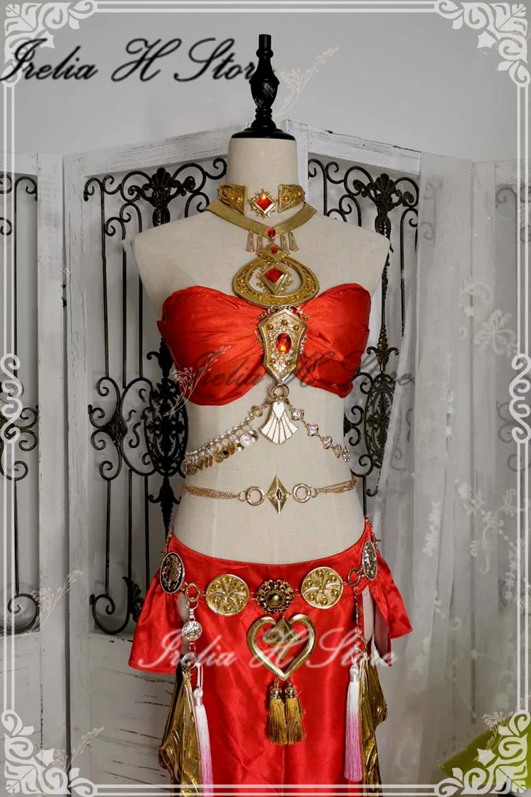 

Irelia H Custom size FF14 Costume Final Fantasy XIV Savi Dancer Cosplay Costume Custom dress female High Quality