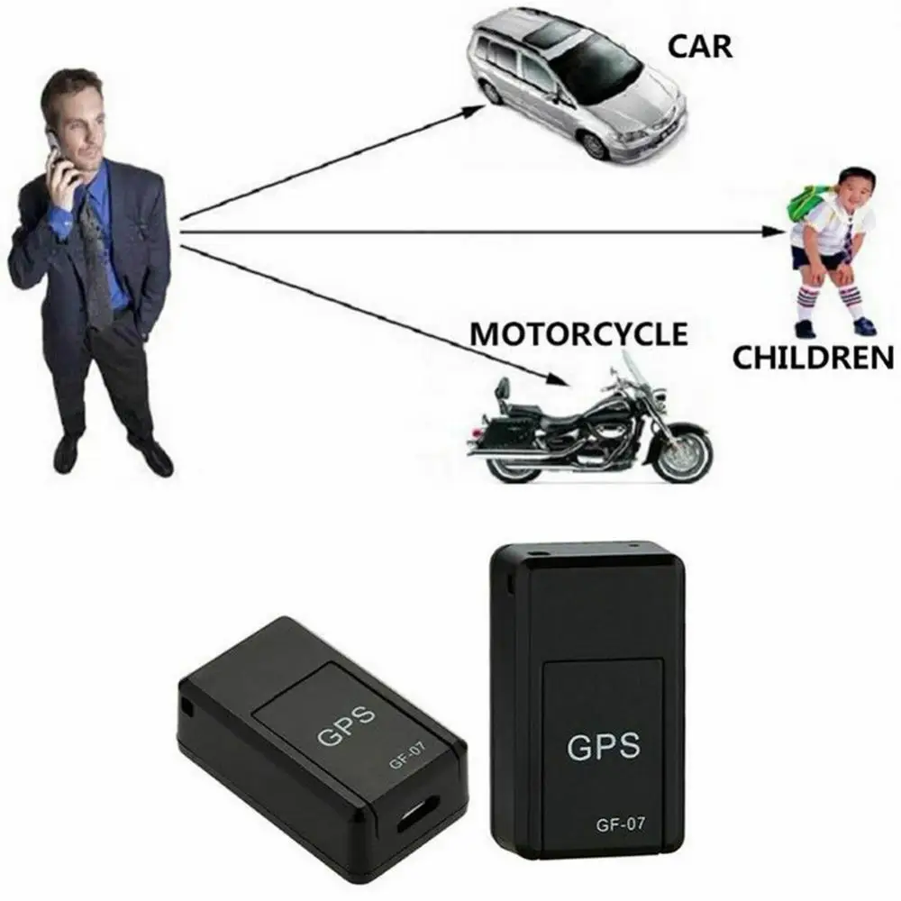 GF-07 Magnetic Mini GPS Locator Tracker GSM GPRS Real Time Tracking Device Portable Anti-Lost Recording Tracking Device gps tracker