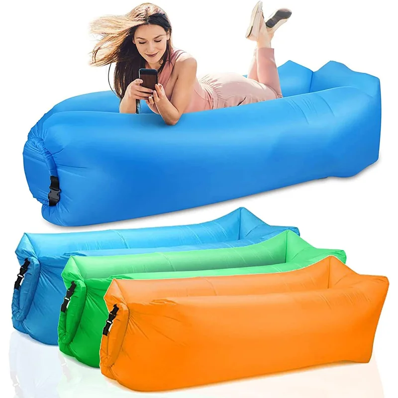 Sofá inflable saco de dormir ultraligero de 3 estaciones, cama de aire, tumbona, productos de - AliExpress