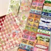 Four-leaf Clover Vintage PET Sticker Tapes Deco Stickers for Scrapbooking Cute Washi Tape for Diy Arts Crafts Album 4