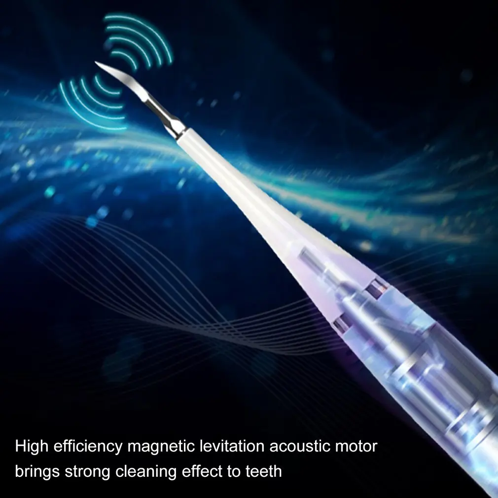 Electric Ultrasonic Teeth Cleaner Dental Scaler Dental Tooth Calculus Stains Tartar Remover Oral Irrigator Teeth Whitening Tool oral irrigator dental cleaner dental scaler