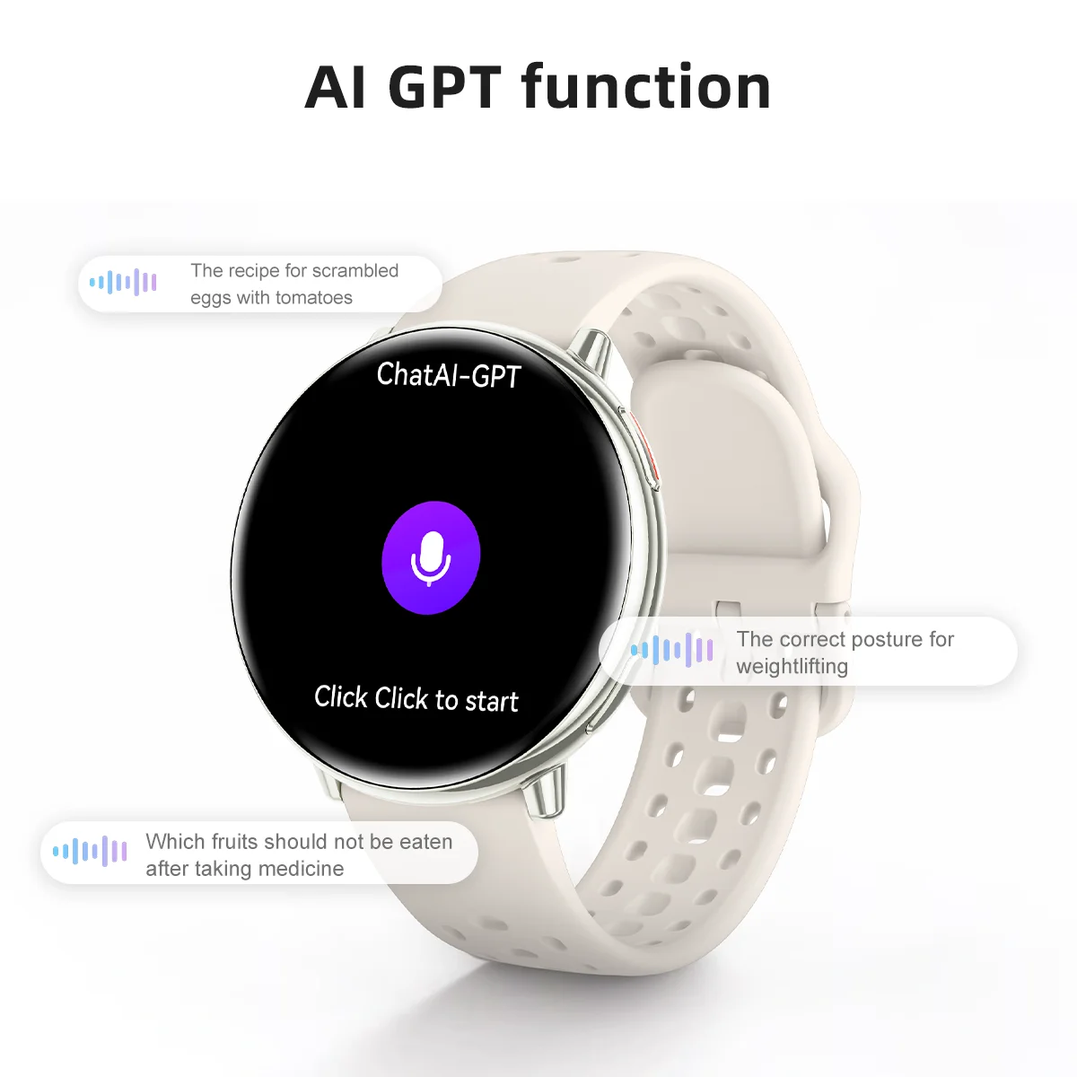 New GPS Smartwatch For Amazfit Active AI GPT AMOLED