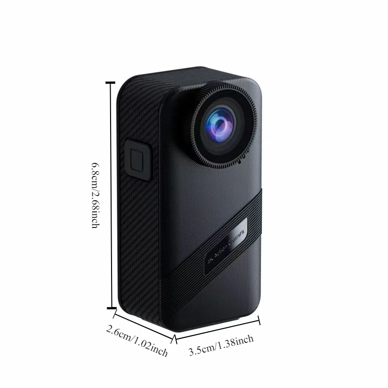 360 waterproof and anti-shake thumb digital action camera  high definition motorcycle helmet recorder field  travel dv camera 2