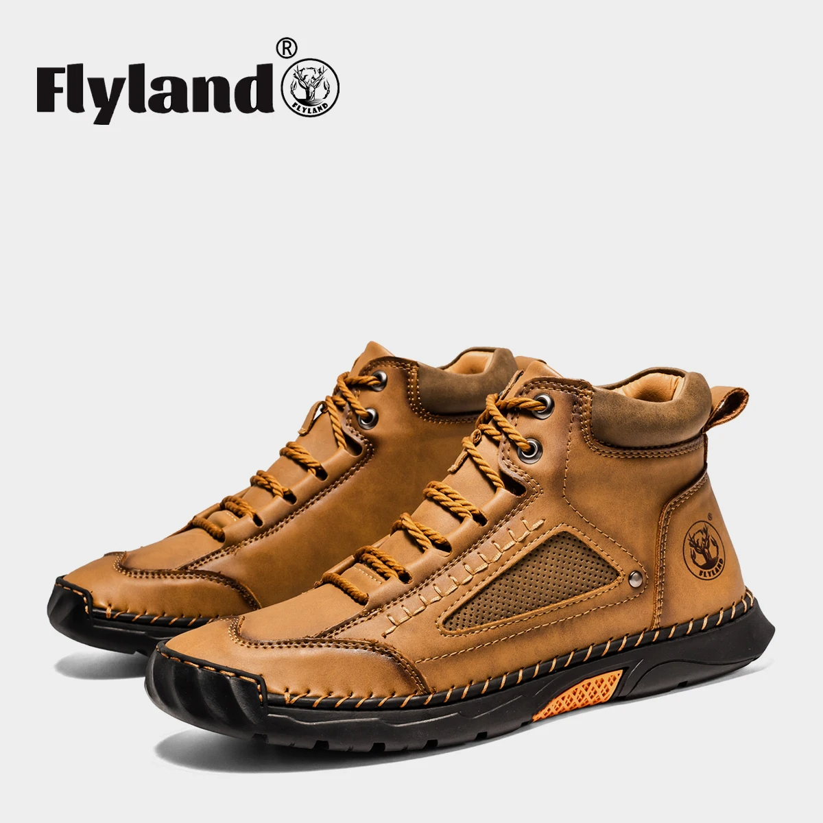 

Men's Fashion Casual Shoes Leather Ankle Boots British Style Short Boots Men Comfortable Driving Shoes Large Size Oxfords Shoes