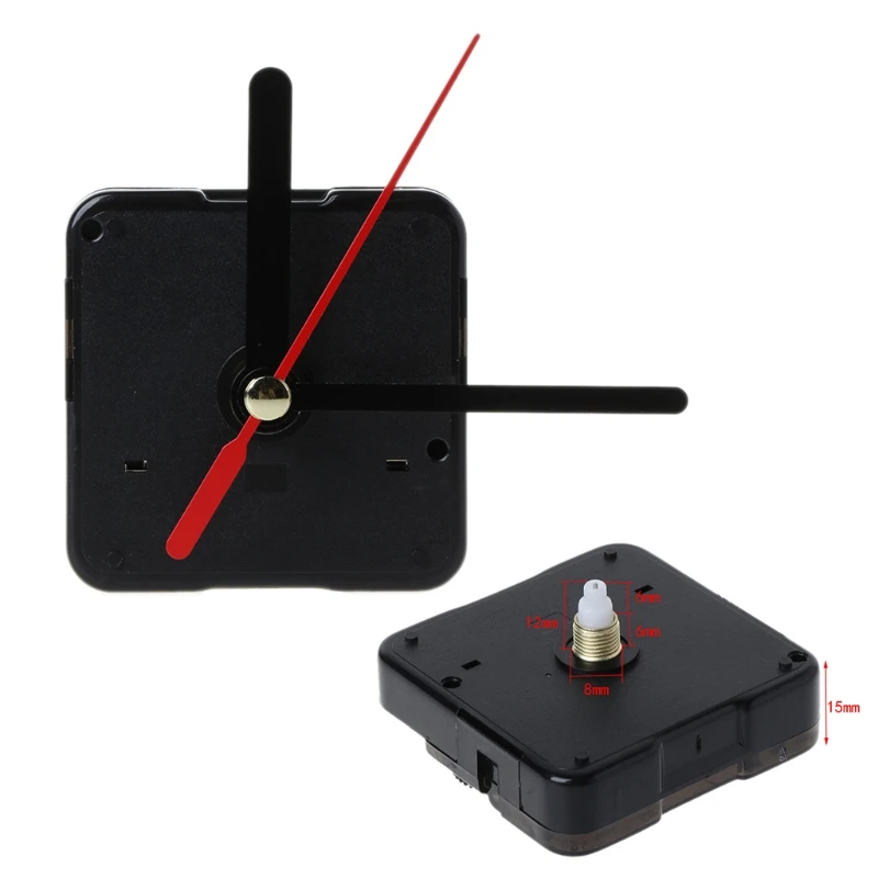 DIY Quartz Clock Movement Mechanism Hands Wall Repair Tools Parts Silent Kit Set 