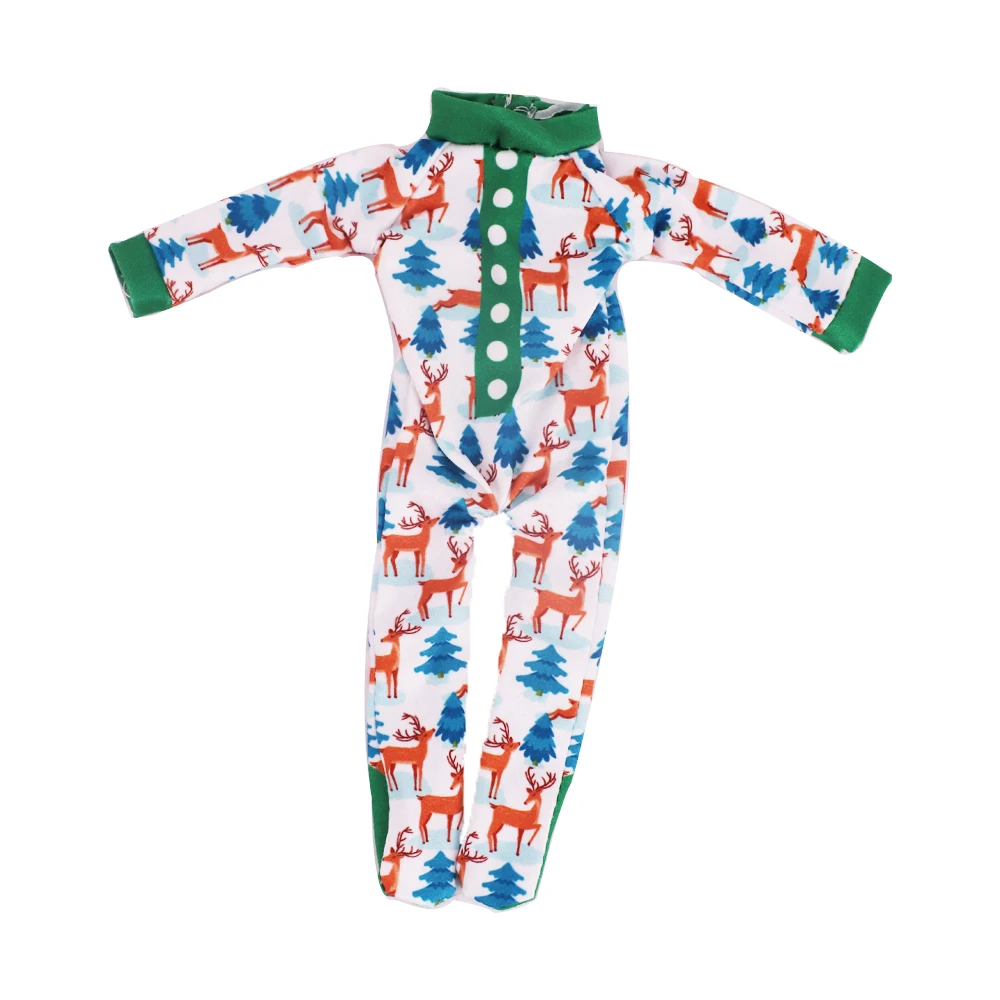 10 Pyjamas für Elfenpuppen, rot, für Jungen, für Babi, 11,8 Zoll (30 cm), Puppenkleidung, Kleid, Zubehör, Weihnachtsgeschenk, Mädchenspielzeug – Detail 13