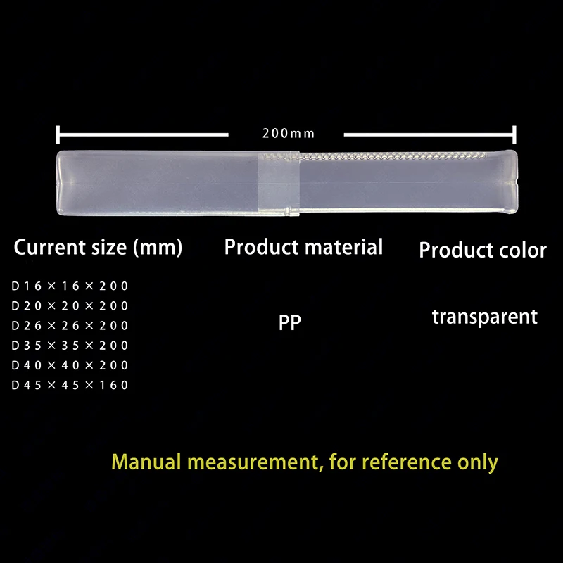 Drill Bit Packaging Box Milling Cutter Box Square Packaging Accessories Parts Storage Telescopic for Milling Cutters